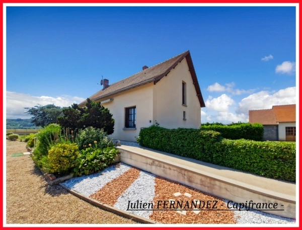Dpt Indre et Loire (37), à vendre BARROU maison P4 de 80m² – Terrain de 5420m²