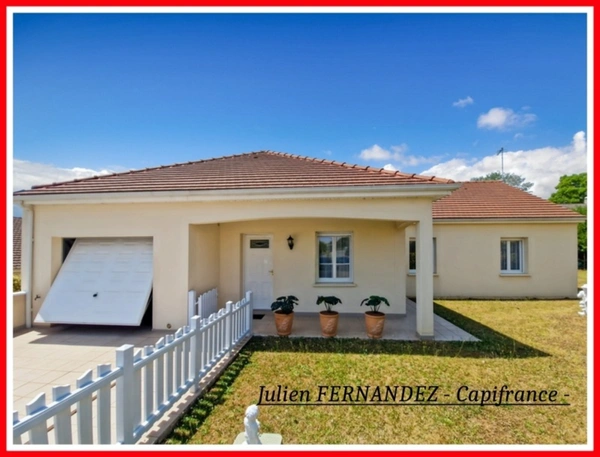 Dpt Vienne (86), à vendre CHÂTELLERAULT Maison Plain-Pied P5 de 106m² - Terrain de 503m²