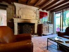 VARENNES SUR LOIRE, Longère 3 chambres sur jardin de 1280m²