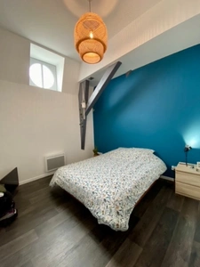 ULTRA-CENTRE SAUMUR, Appartement lumineux rénové de 82m² avec stationnement sécurisé et cave.
