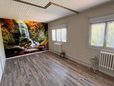 Maison familiale atypique avec grand garage attenant