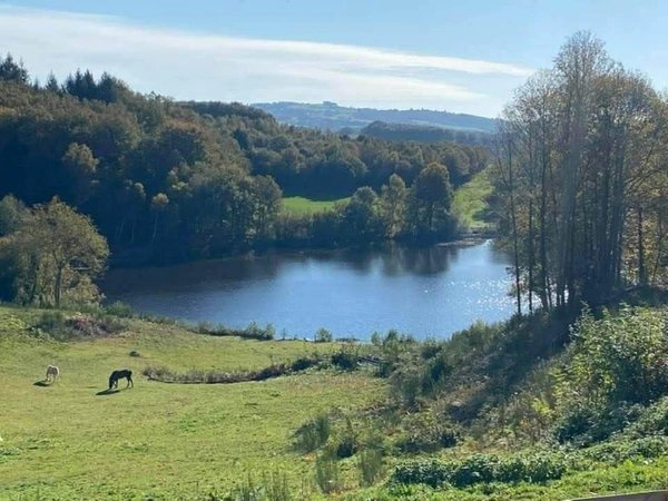  Propriété d’exception de 28 ha avec étang, gîtes et installation equestre privée à CEYROUX (23) 766500€ FAI