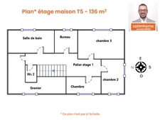 Maison familiale 136 m² avec jardin et garage à vendre à Rennes La Poterie