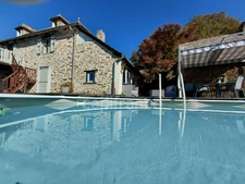 Maison de caractère avec vue imprenable sur la vallée du Lot Vieillevie (15)