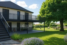 Maison au calme à vendre 7 pièces sur belle surface de terrain