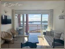 Apartment for sale T2 BIS in VIEUX BOUCAU LES BAINS (40) with exceptional view of the lake.