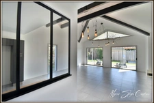 VILLA D'ARCHITECTE DE PLAIN PIED à vendre 6 pièces  (40) DE 135 M² ENTRE FORET ET OCEAN