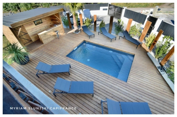 Dpt Landes (40), à vendre SOORTS-HOSSEGOR villa de charme rénovée de 210 m² environ au calme.