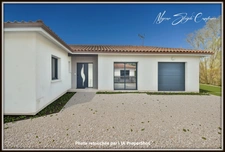 VILLA CONTEMPORAINE de plain-pied à vendre 5 pièces SOUSTONS (40)  142m² proche du lac.