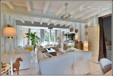 Maison Landaise de charme de 140 m² à vendre 6 pièces CASTETS (40) au calme avec piscine.