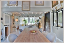 Maison Landaise de charme de 140 m² à vendre 6 pièces CASTETS (40) au calme avec piscine.