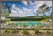 Maison Landaise de charme de 140 m² à vendre 6 pièces CASTETS (40) au calme avec piscine.