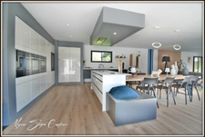 Single-story architect-designed villa of 182 m² for sale, 5 rooms, Soustons (40), 500 m from the lake