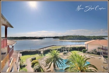 Apartment for sale T2 BIS in VIEUX BOUCAU LES BAINS (40) with exceptional view of the lake.
