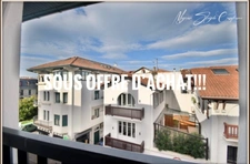 Appartement à vendre 2 pièces SAINT JEAN DE LUZ (64) rare, Plages et centre-ville à pied