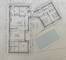 Architect-designed house for sale, 6 rooms (40), 168 m² with independent apartment