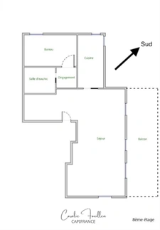 A VENDRE - Appartement 4 pièces 98 m² NANTES (44000)