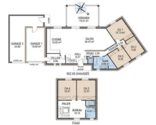 Maison à vendre 7 pièces LES SORINIERES (44)