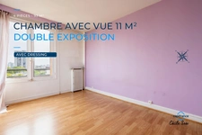 Grand 4 pièces familial de 93,39 m² – 3 chambres – 8e étage