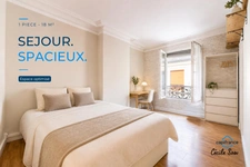 Idéal investisseur, pied-à-terre, primo‑accédant ou logement étudiant - Studio 17,88 m² – Paris 17ᵉ, quartier Ternes / Maillot –