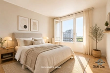 Grand 4 pièces familial de 93,39 m² – 3 chambres – 8e étage