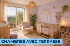 Duplex 5 pièces, 4 terrasses, esprit village et esprit maison — Paris 18e