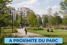 Two terraces, a real living space, and the park nearby — Paris 18th