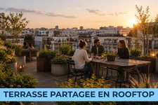 5-room duplex with terraces and a house-like feel — Paris 18th