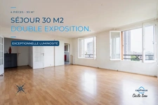 Grand 4 pièces familial de 93,39 m² – 3 chambres – 8e étage