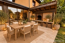 Maison 220 m² avec piscine, terrain de 1 489 m² et garage double à Lagnieu