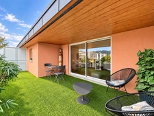 SUPERBE T2 TRAVERSANT AU DERNIER ÉTAGE AVEC DEUX TERRASSES, CAVE ET GARAGE ANNEMASSE (74)