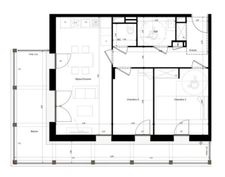 A vendre T3 avec terrasse 25m2 ANNEMASSE (74)