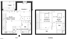 A vendre T3 Duplex de 61 m² à deux pas des remontées mécaniques SAINT GERVAIS LES BAINS (74)