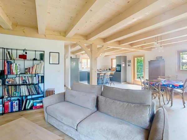 Chalet neuf mitoyen 2024 – Un havre de paix face aux montagnes Petit Bornand (74)