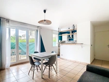 Exclusivité VILLE LA GRAND (74) appartement T2 bis lumineux en rez-de-jardin
