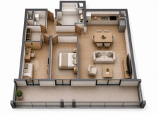 Meythet – T3 récent avec balcon de 22 m² et garage