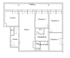 4-room apartment for sale in Montpellier (34) with parking