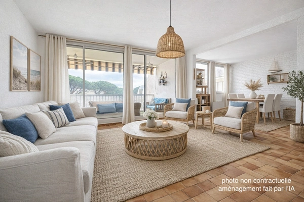 Appartement à vendre 3 pièces LA GRANDE MOTTE (34)