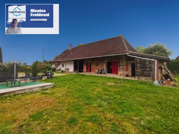 Maison à vendre  4 pièces proche de LOUHANS (71)