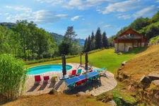 Dpt Vosges (88), à vendre LA BRESSE gite en pierre P9 de 284,15 m² - Terrain de 3 700 m² 