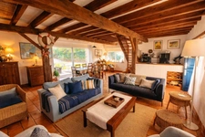 Longère bretonne en pierre à vendre à Sarzeau – 800 m plage Landrezac – 4 chambres – Gîte possible - Au calme