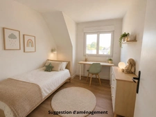 Centre-bourg de Saint-Avé – Maison entièrement rénovée de 120 m² sur un terrain de 500 m², comprenant 3 chambres, vie de plain-pied, garage, jardin, pompe à chaleur récente et DPE B.