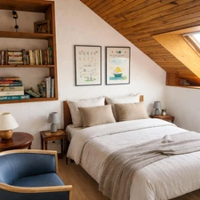 Longère bretonne en pierre à vendre à Sarzeau – 800 m plage Landrezac – 4 chambres – Gîte possible - Au calme