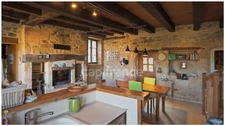 Maison de caractère avec vue château – Milhac