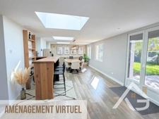 Maison individuelle 136 m² · Semi-plain-pied possible · Jardin & Piscine · Noyelles-sur-Selle