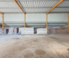 Hangar couvert + préau – stockage / hivernage / activité – 741 m² – NOYELLES SUR SELLE (59)