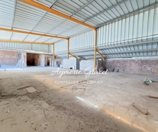 Hangar couvert + préau – stockage / hivernage / activité – 741 m² – NOYELLES SUR SELLE (59)