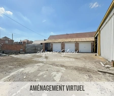 Hangar couvert + préau – stockage / hivernage / activité – 741 m² – NOYELLES SUR SELLE (59)