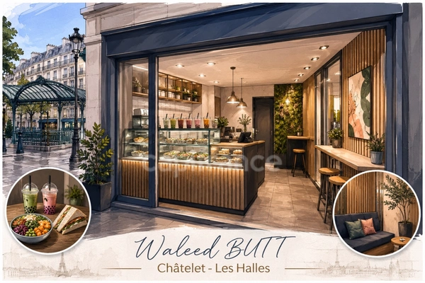 Fonds de commerce de restauration rapide à vendre – Châtelet–Les Halles, PARIS 1ER ARRONDISSEMENT (75)
