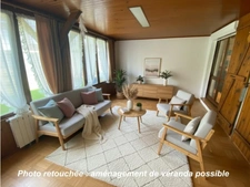 Maison 3 chambres avec véranda chauffée, terrasse couverte et excellent DPE
